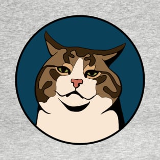 Disappointed Cat - Funny Animal Design T-Shirt